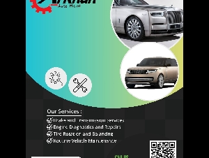 RANGE ROVER WORKSHOP IN SHARJAH