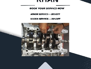 Range Rover Repairing Center in Sharjah